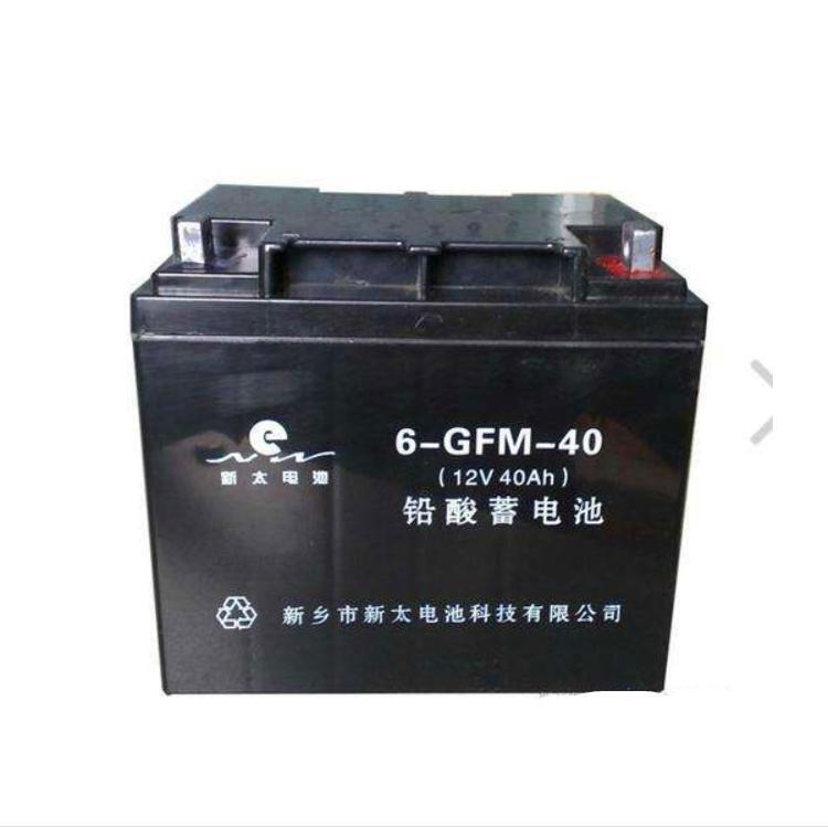 12V40AHups電源外接蓄電池新太6-GFM-40蓄電池尺寸