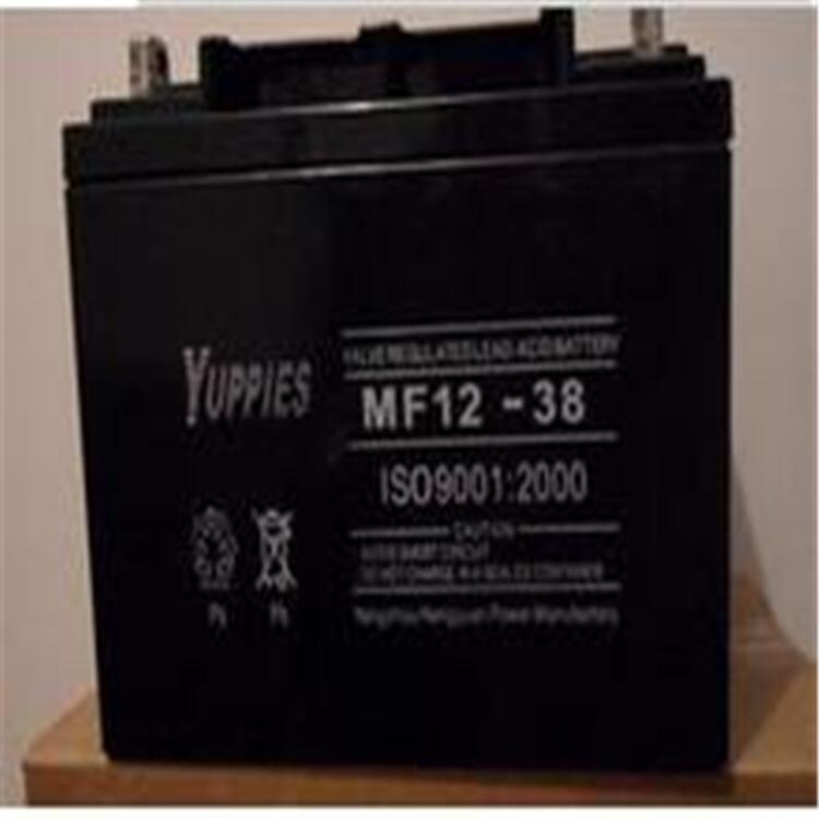 YUPPIES優(yōu)佩斯12V38AHups電源配套蓄電池型號(hào)6GFM40 MF12-40