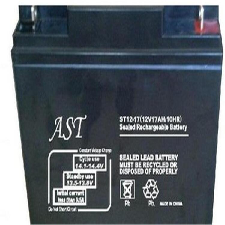 AST直流屏UPS/EPS應急電源鉛酸電瓶FM12-17 12V17AH20HR