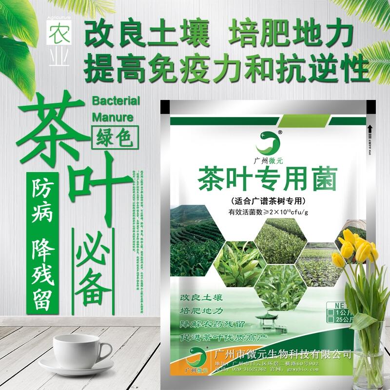 茶葉專用微生物菌劑茶葉專用復(fù)合微生物菌肥復(fù)合功能菌