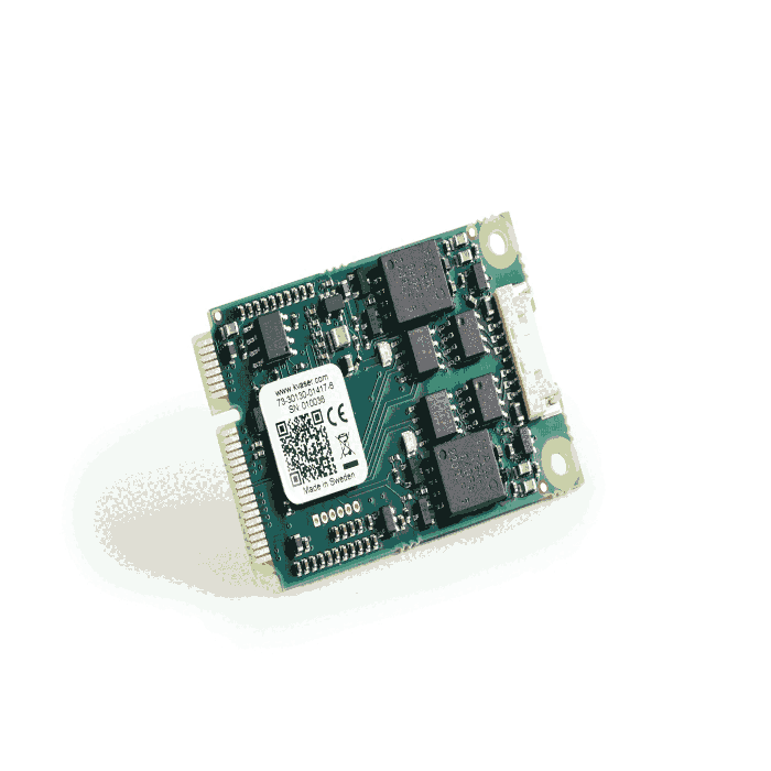 Kvaser Mini PCI Express 2xCAN v3總線-01417-6