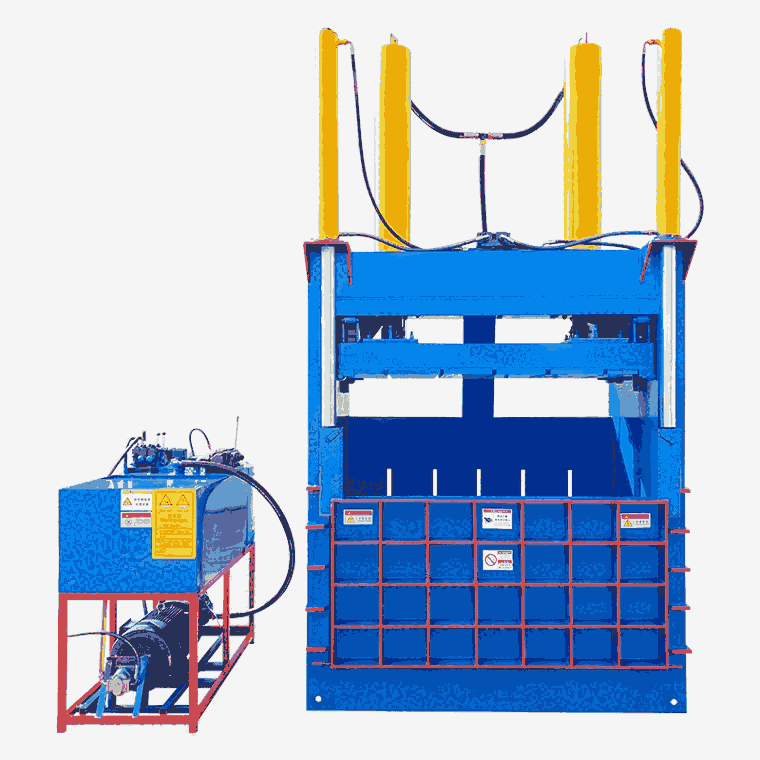 立式全鋼板液壓打包機(jī)輪胎廢銅廢鐵廢不銹鋼金屬效率高