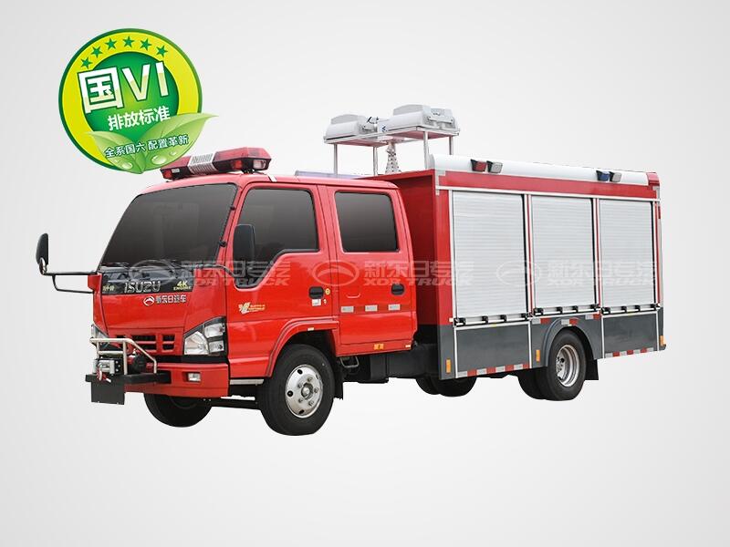 國六五十鈴600P城市搶險(xiǎn)消防車