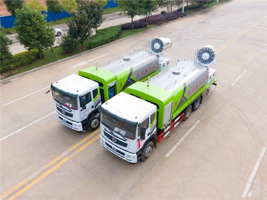 國六東風華神后雙橋多功能抑塵車廠家報價