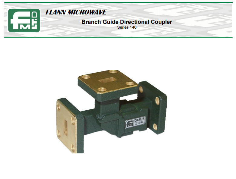 英國(guó)FLANN分支導(dǎo)向定向耦合器140系列現(xiàn)貨供應(yīng)