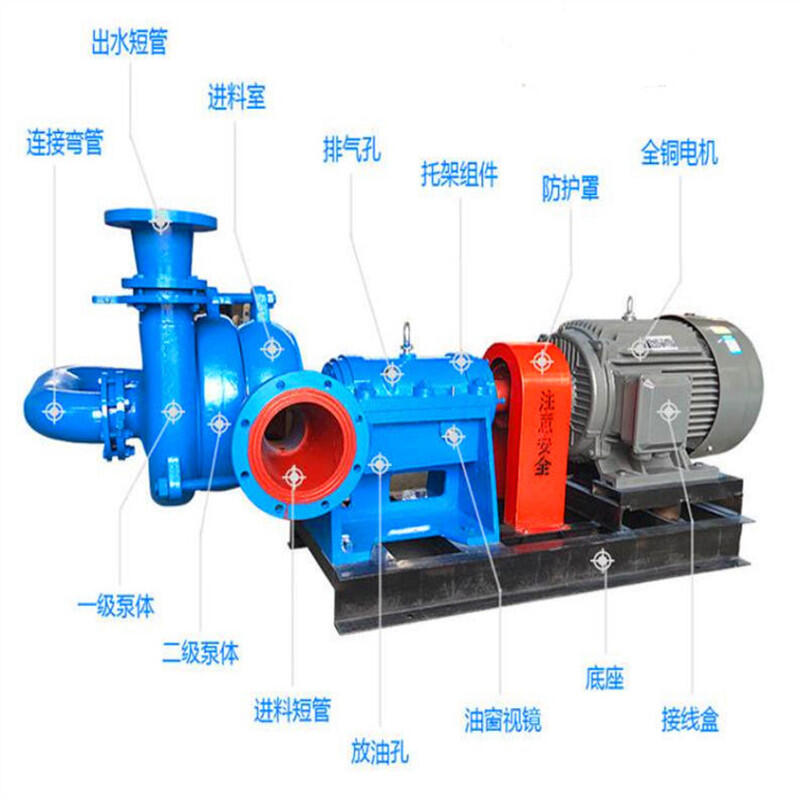 建陽離心泥漿礦山壓濾機給料泵吸入口250mm