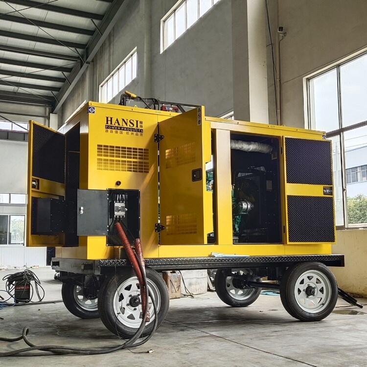 100千瓦拖車移動(dòng)式柴油發(fā)電機(jī)HS125KVA