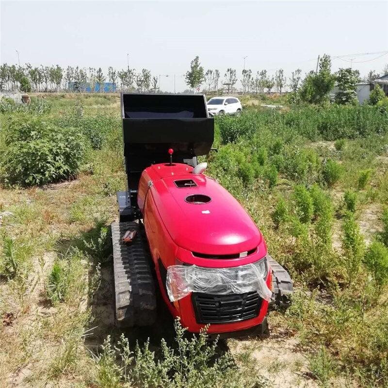 田園智能小型耕地機(jī)遙控履帶式打藥機(jī)植被養(yǎng)護(hù)