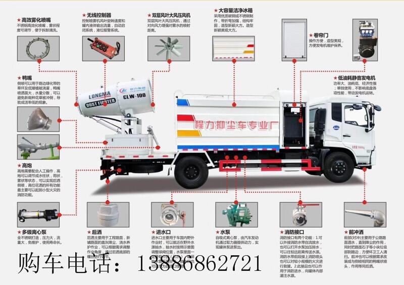 泰安東風(fēng)小型消毒灑水車專賣