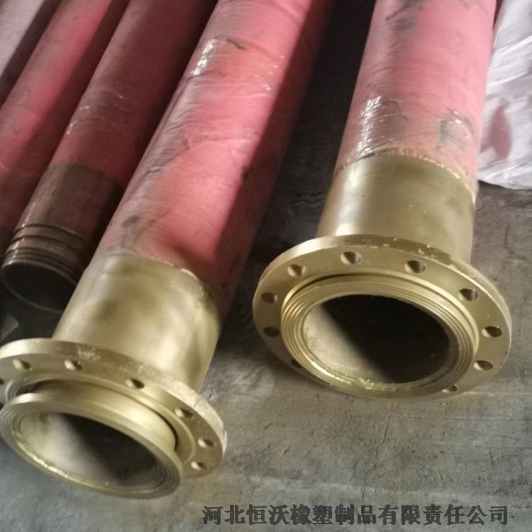 寧夏 8寸鋼絲編織膠管  水泵配套用高壓排水橡膠管高壓鋼絲膠管  河北恒沃橡塑