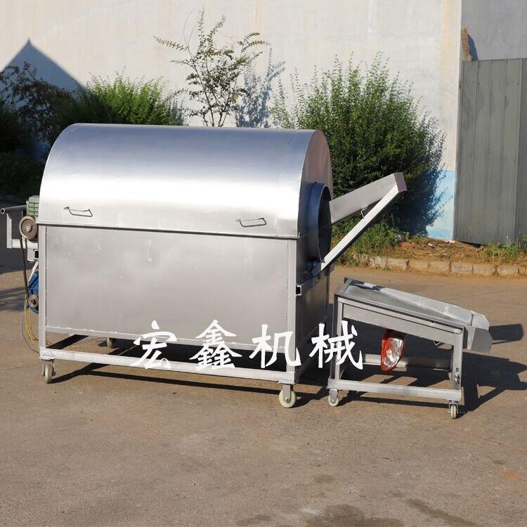 大型花生炒貨機(jī) 10斤小型滾筒炒貨機(jī) 全自動(dòng)控溫滾筒炒籽機(jī)