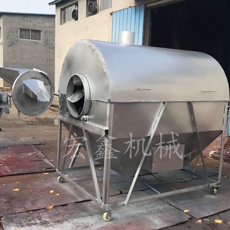 多功能滾筒式電炒鍋 可定做大型炒貨機(jī) 自動(dòng)控溫電炒貨機(jī)