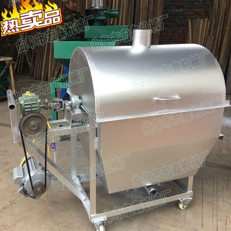 芝麻不銹鋼炒料機 銷售煤電柴滾筒炒鍋機 新型節(jié)能環(huán)保電炒鍋