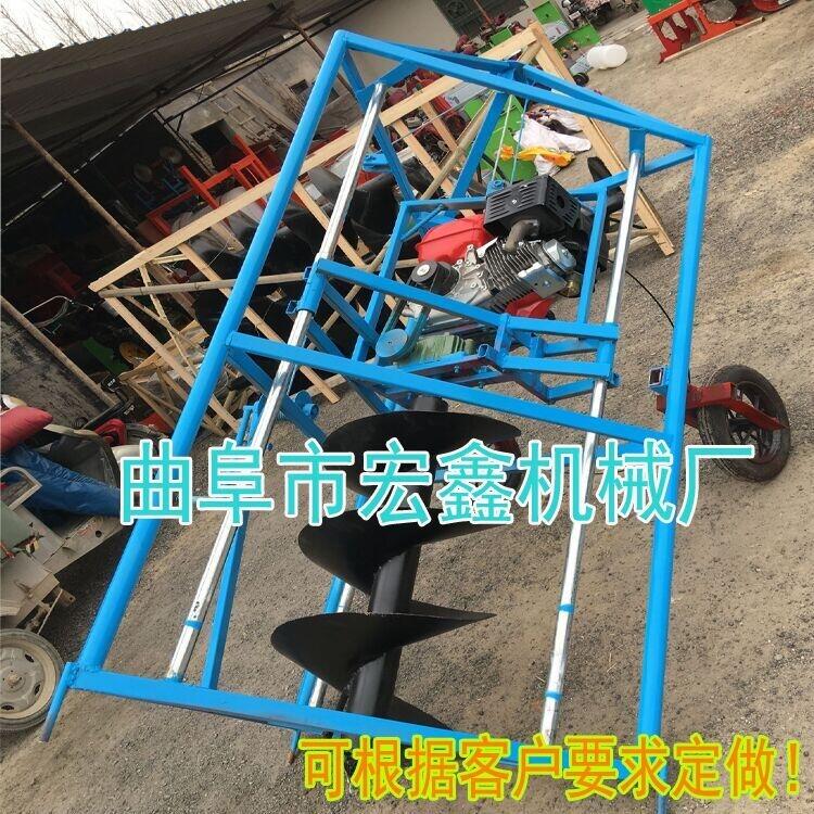 種樹挖坑機(jī)小型挖坑機(jī)  植樹種樹果園挖坑機(jī)圖