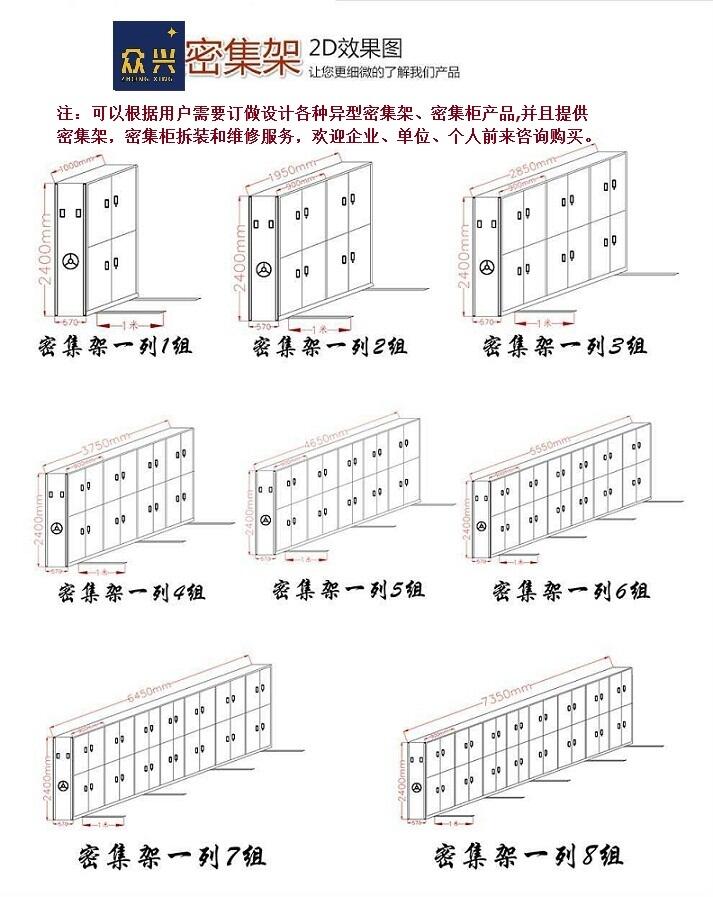 密集檔案存放柜