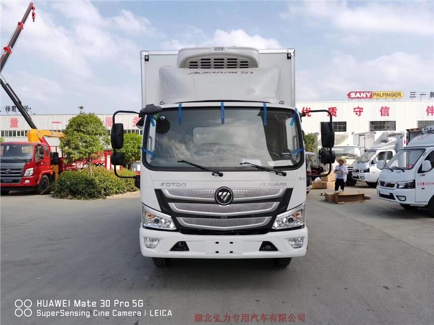 山西慶鈴五十鈴KV100海鮮冰凍產(chǎn)品運輸車廠家直銷