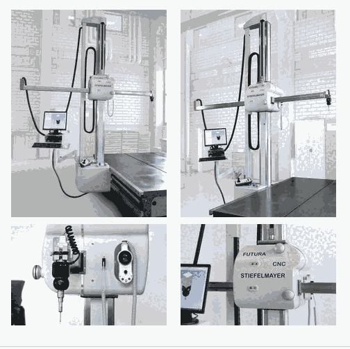 Stiefelmayer水平儀FUTURA CNC應用于劃線、標記、鉆孔等領域