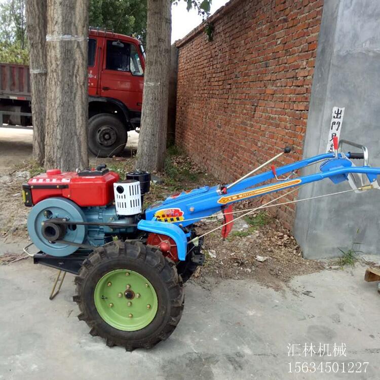 齊齊哈爾新型手扶車 手扶車帶的旋耕機 12馬力手扶車