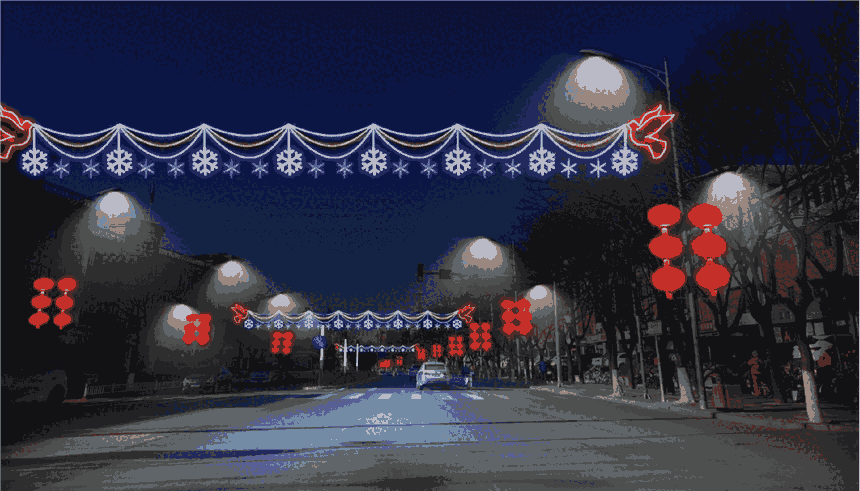 躍龍門燈桿  鄉(xiāng)村街道裝飾亮化   道路造型燈