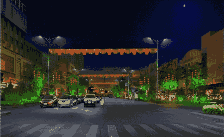 福到中國 燈桿  中國夢富強文明   道路造型燈