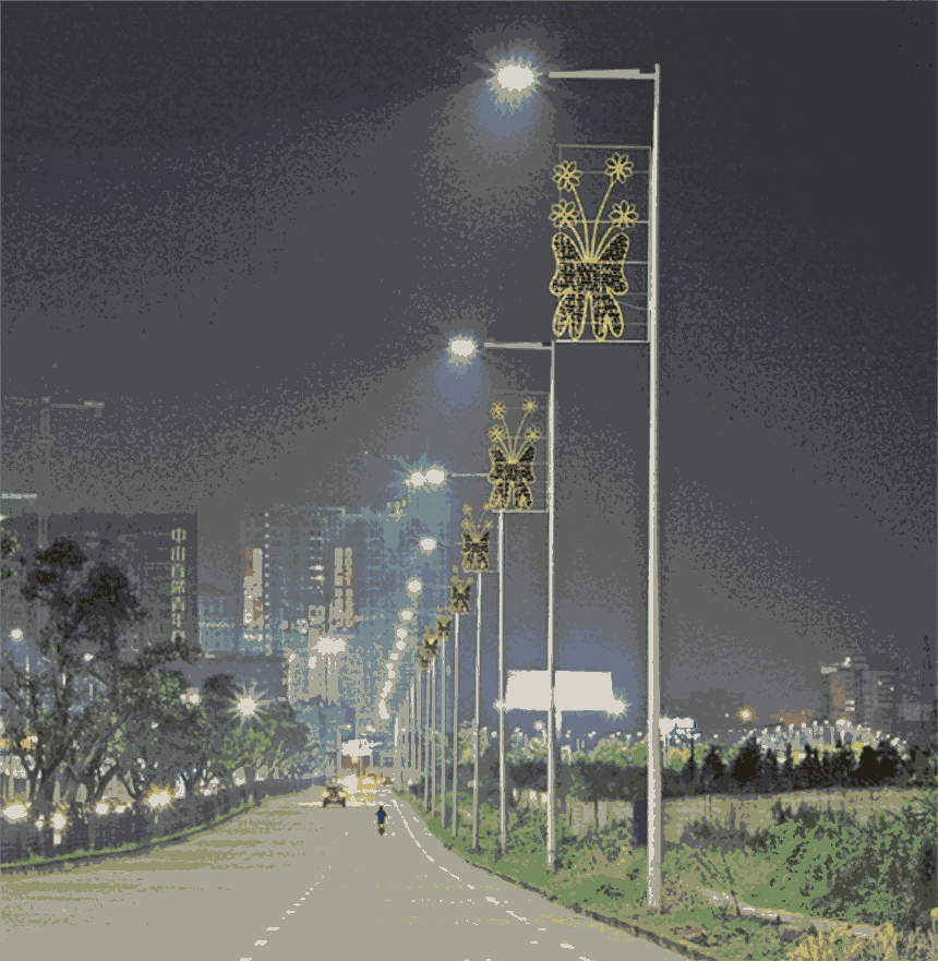 丹鳳朝陽(yáng)燈桿  圣誕節(jié)美化燈   道路造型燈
