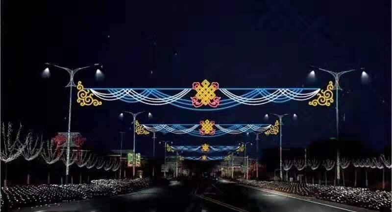 科技之星燈桿  十二生肖圖案   道路造型燈