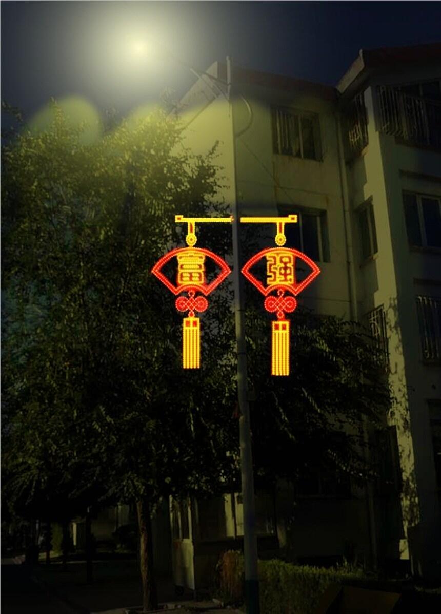 曼陀羅燈桿  LED燈籠造型燈   LED燈籠