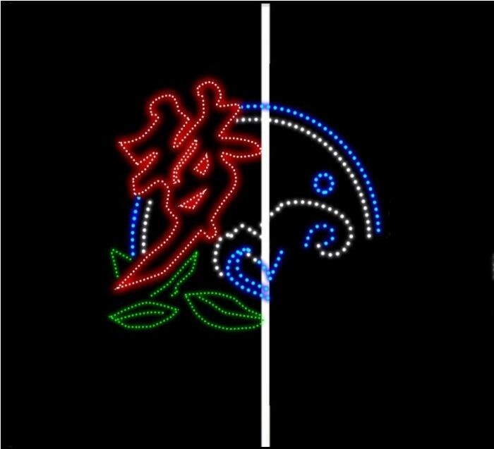火樹銀花燈桿  商業(yè)街裝飾   裝飾廠家