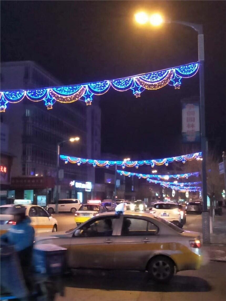 科技之星燈桿  街道裝飾亮化   LED中國(guó)結(jié)