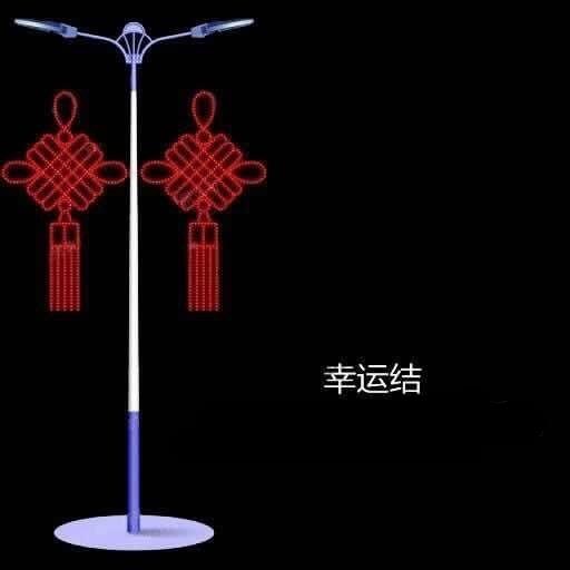 果實累累燈桿  十二生肖圖案   道路造型燈