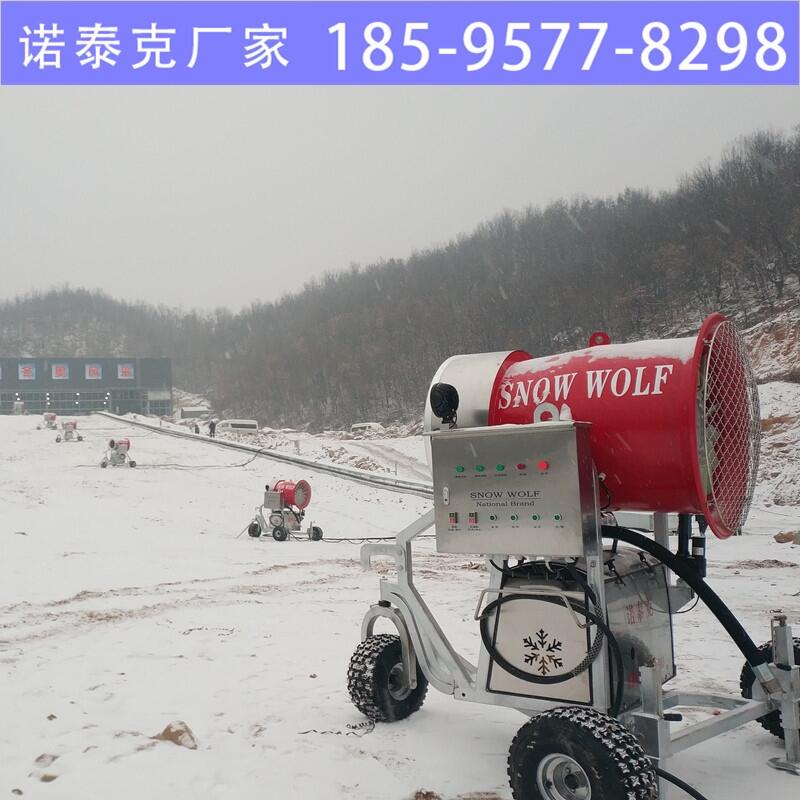 諾泰克造雪機 人工造雪機系統(tǒng) 多臺造雪機同時造雪