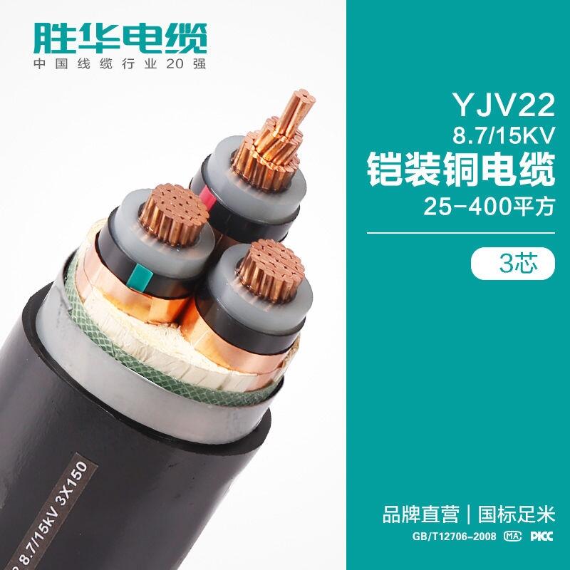 電纜廠家 YJV22-8.7/15KV鎧裝鋼帶交聯(lián)電纜 電力電纜價(jià)格