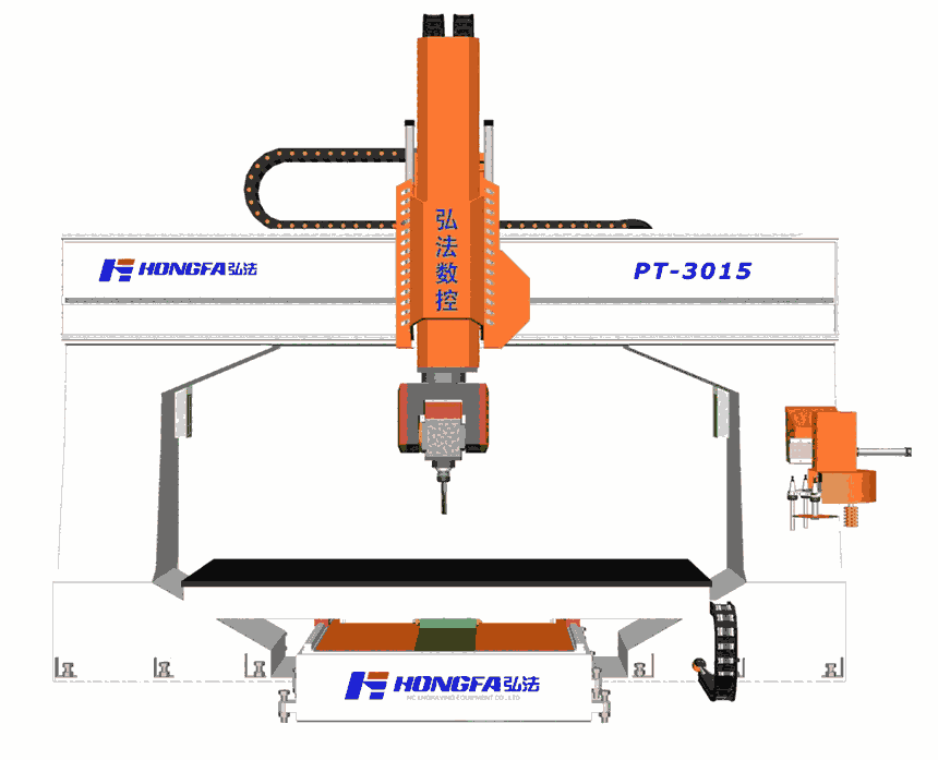 弘法五軸加工中心單平臺(tái)PT-3015