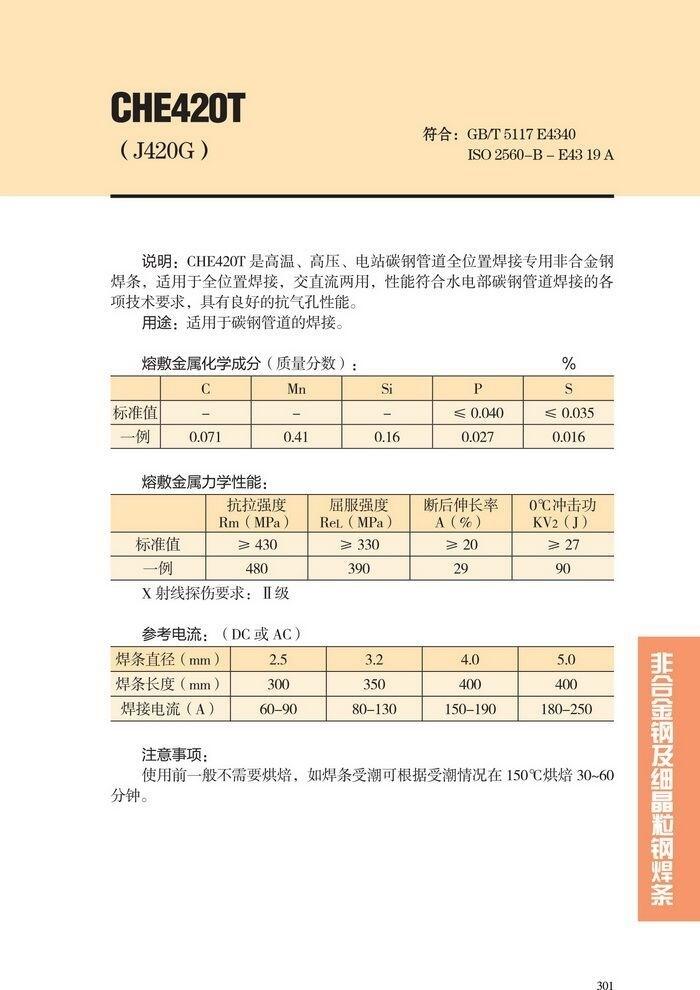 吉林省CHE607GX大西洋直流焊條