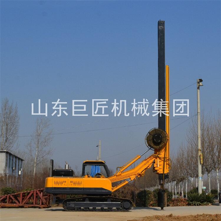 巨匠集團15米履帶方桿旋挖鉆機 基礎(chǔ)樁機小旋挖鉆機