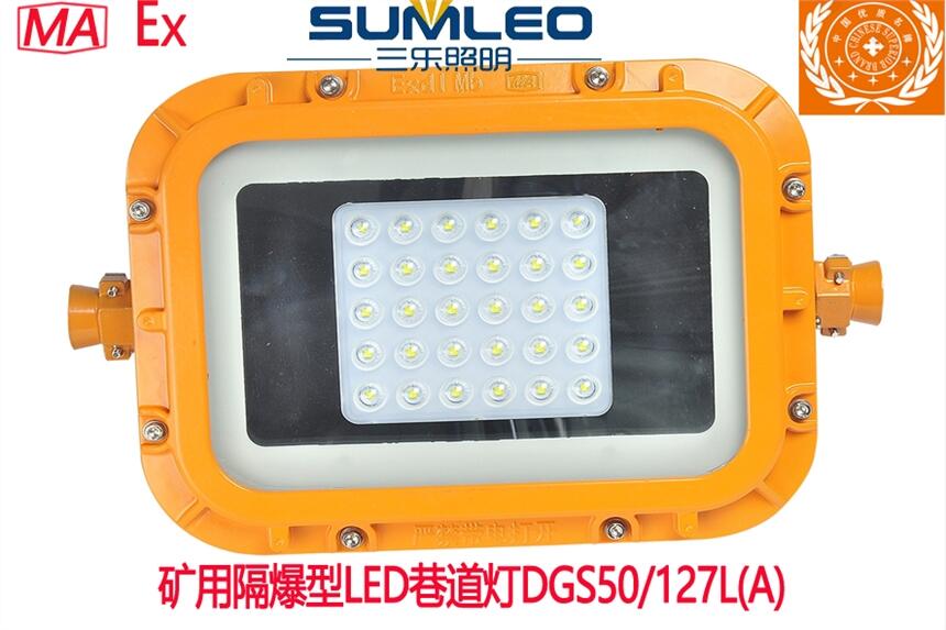 礦用隔爆型LED巷道燈DGS50/127L(A)