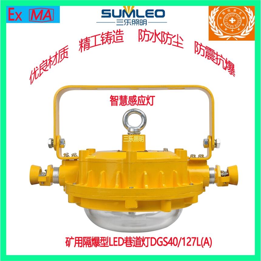 礦用智慧燈隔爆型LED巷道感應(yīng)燈DGS40/127L(A)