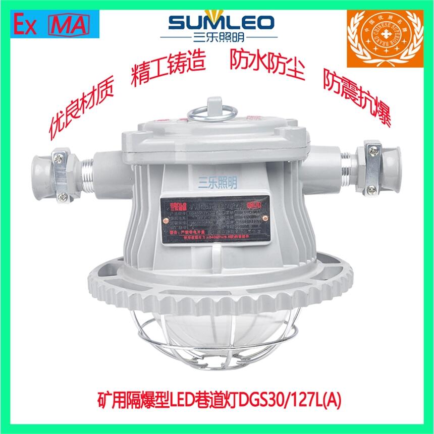 礦用隔爆型LED巷道燈防爆燈DGS30/127L(A)