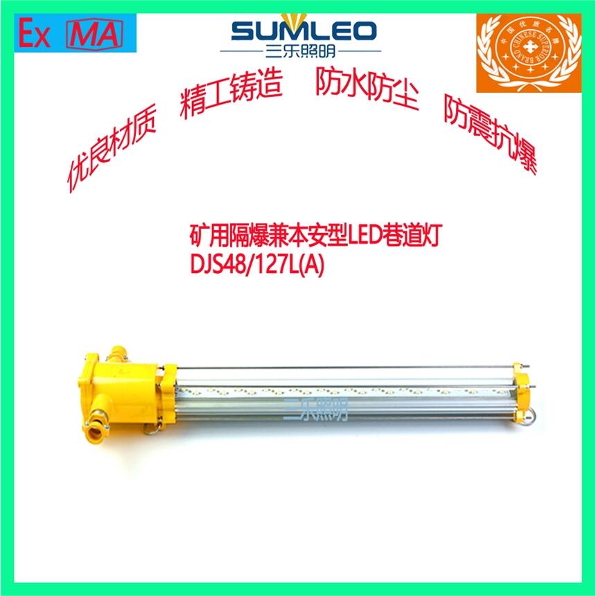 誠銷本安型礦用隔爆LED長形巷道燈DJS48/127L(A)