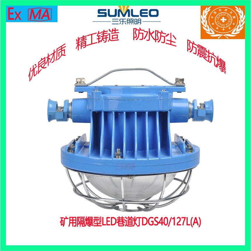 礦用隔爆型LED雙光源巷道燈DGS45/127L(A)