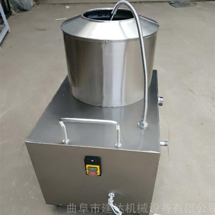 土豆去皮機(jī)使用方法 全自動(dòng)土豆脫皮機(jī)視頻