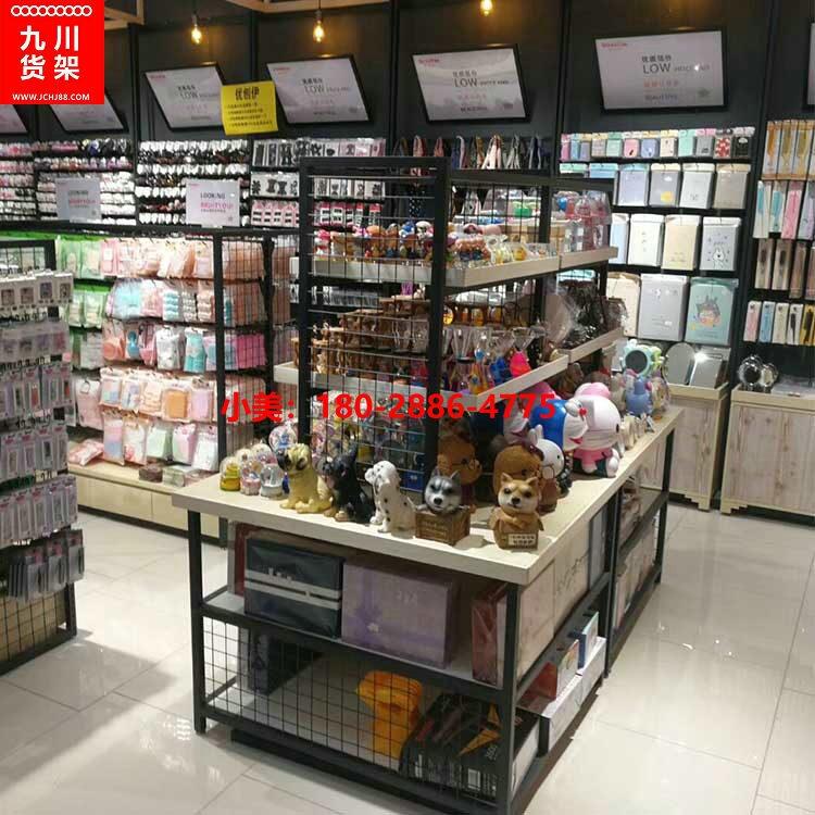 小商店的貨架擺放圖|詢價諾米貨架|伶俐展柜商