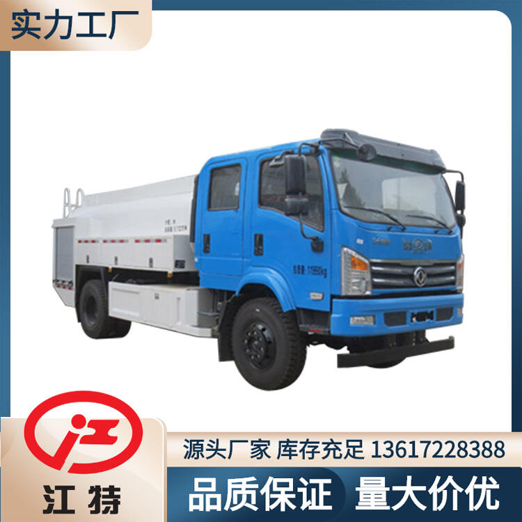 東風(fēng)雙排四驅(qū)5噸灑水車 消防灑水車 簡(jiǎn)易消防車用于路面沖洗、灑水作業(yè)