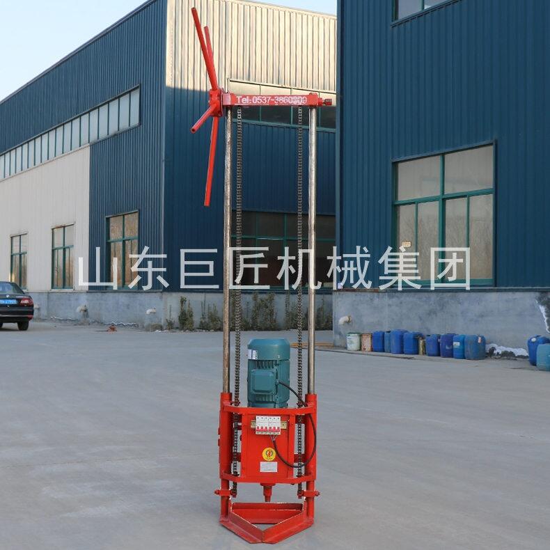 巨匠集團QZ-2D三相電巖石鉆孔取芯機30米深地質(zhì)取樣