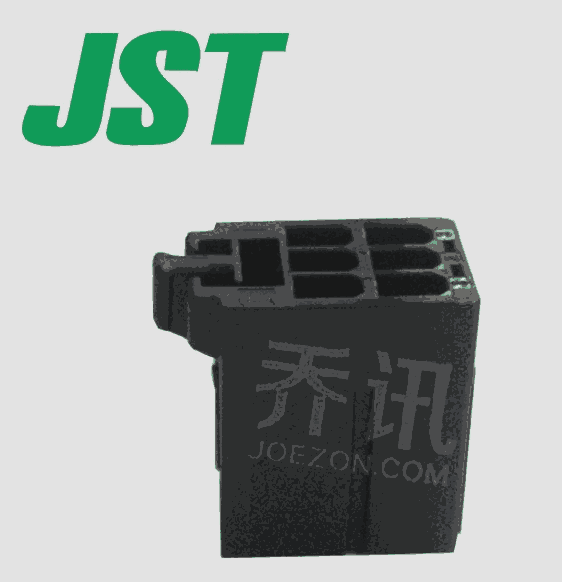 J21DF-06V-KX-L黑色膠殼6針腳JST汽車料