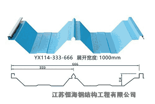 濟(jì)南廠家低價(jià)批發(fā)666大跨度角馳瓦