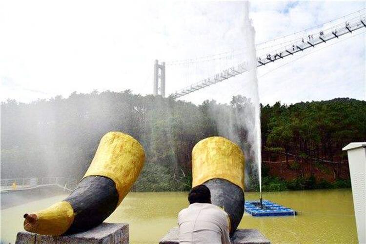 吶喊噴泉控制系統(tǒng)安裝 大型戶外景區(qū)聲控音樂流水噴泉頭設備廠家