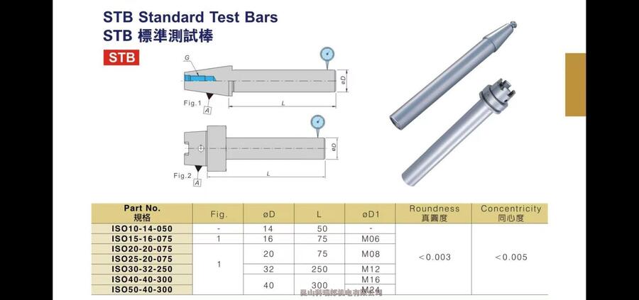 臺(tái)灣acrow丸榮主軸測(cè)試棒ISO30-32-250