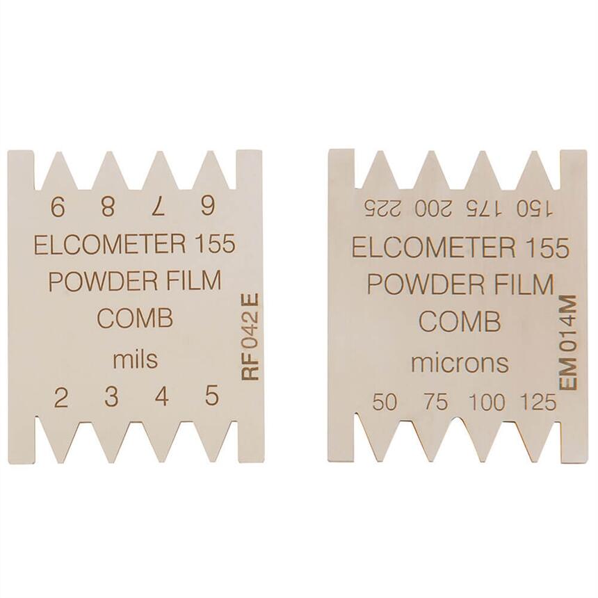 英國(guó)易高Elcometer 155 未固化粉末涂層濕膜梳