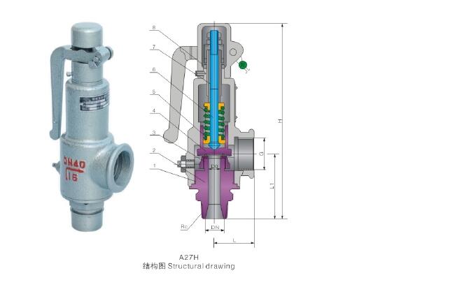 連云港A42F-40DN25,安全回流閥,廠(chǎng)家直銷(xiāo)|